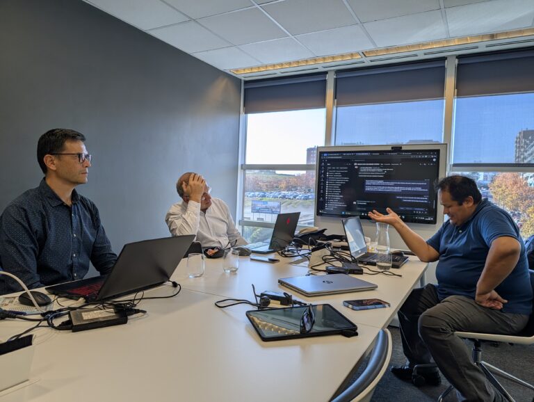 Image of the training session